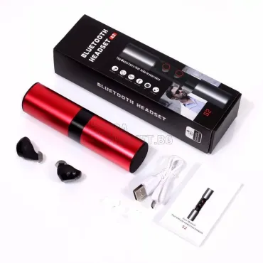Безжични Bluetooth слушалки S2-TWS с 1200mAh батерия
