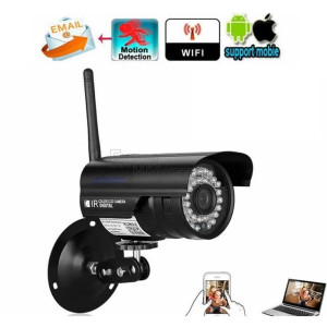 Безжична Wireless WiFi 720P HD IP Network CCTV охранителна камера