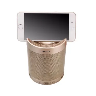 Безжична Wireless/Bluetooth MP3 колонка с поставка за телефон