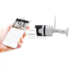 Безжична охранителна WI-FI HD IP/P2P/2 MP камера