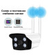 Безжична охранителна IP камера с две антени Full HD 1080P 2MP (Wi-Fi)