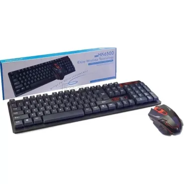Безжична гейм клавиатура и мишка HK6500
