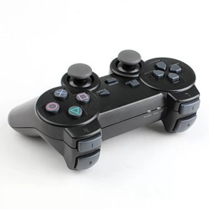 Безжичен вибриращ джойстик-контролер за PS3, PS2 и компютър