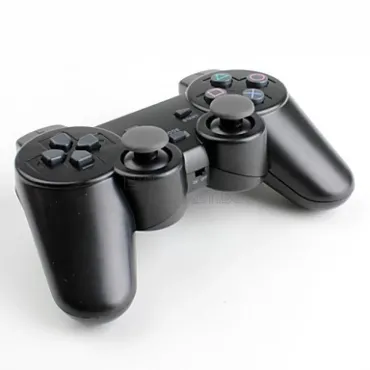 Безжичен вибриращ джойстик-контролер за PS3, PS2 и компютър