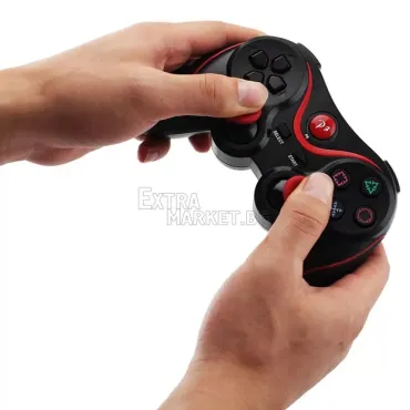 Безжичен вибриращ джойстик-контролер за Ps3