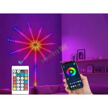 Декоративна RGB лента фойерверк