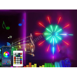 Декоративна RGB лента фойерверк