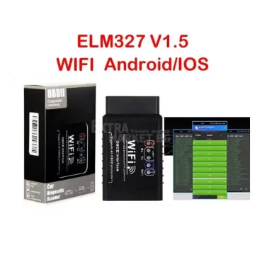 Автомобилна ELM327 OBD II Wi-fi/V1.5 диагностика за кола автомобил