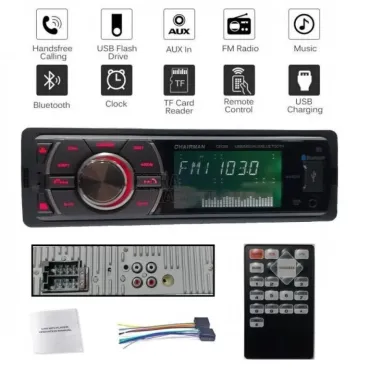 Автомобилен MP3 & FM Bluetooth радиоприемник USB/microSD слотове