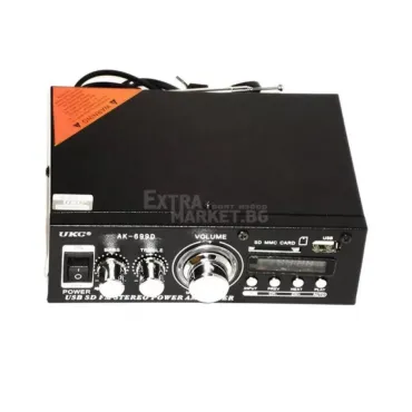 Аудио усилвател UKC-AK-699BT Bluetooth 2 X 15W