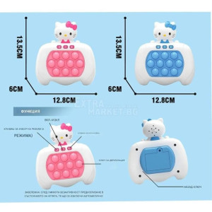 Анти-стрес Hello Kitty Pop Push It контролер – сензорна играчка