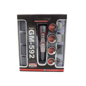 Акумулаторна машинка за подстригване 10 в 1 Geemy Gm-592