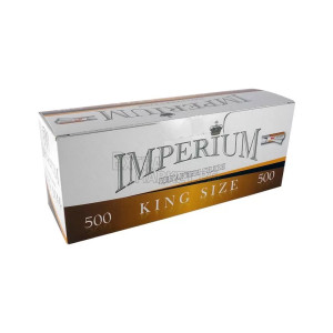500 IMPERIUM цигарени заготовки (гилзи) кафяв филтър