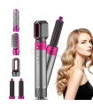 5 в 1 Мултифункционален сешоар, преса и маша за коса Hot Air Styler