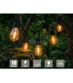 5 броя LED крушка E27 1W топло бяла (2700K)