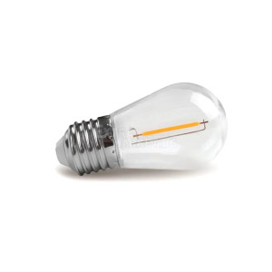 5 броя LED крушка E27 1W топло бяла (2700K)