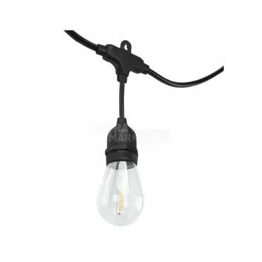 5 броя LED крушка E27 1W топло бяла (2700K)
