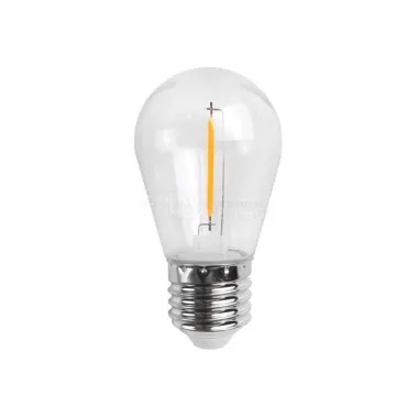 5 броя LED крушка E27 1W топло бяла (2700K)