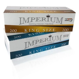 200 IMPERIUM цигарени заготовки (гилзи) кафяв филтър
