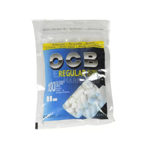 100 броя OCB Regular филтри за цигари 8 х 15 мм.