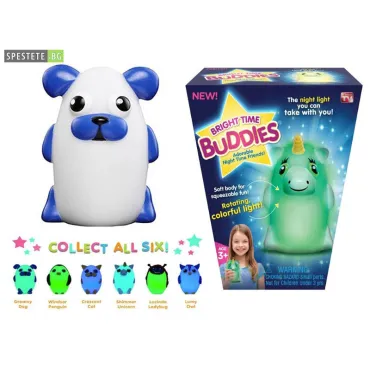 Детска Нощна Лампа Bright Time Buddies
