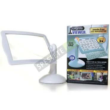 Увеличителен екран с LED светлина