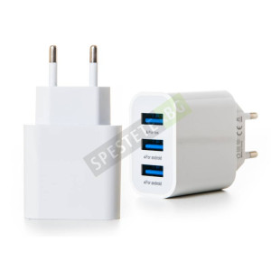 Адаптер за контакт с 3бр. USB