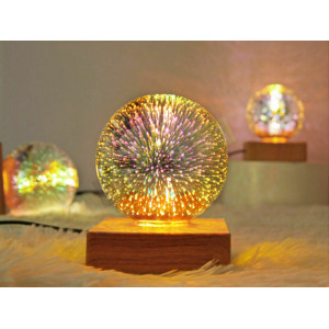 LED лампа с 3D ефект