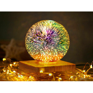 LED лампа с 3D ефект