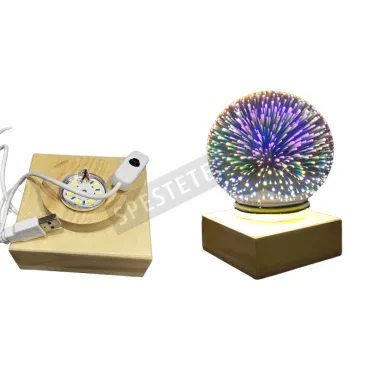 LED лампа с 3D ефект