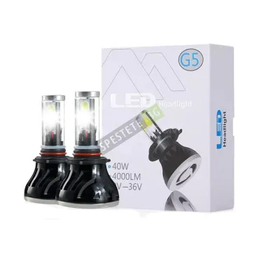LED луксозни крушки за фарове и халогени