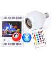 LED крушка с bluetooth колонка