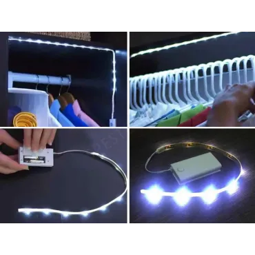 Гъвкави LED ленти на батерии