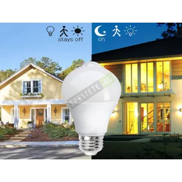 LED Крушка със сензор за движение