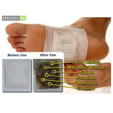 Пластири за детоксикация - Kinoki Detox Pads