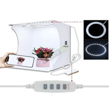 Мини фото студио с LED осветление