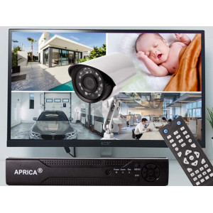 Комплект за видеонаблюдение с 4 камери CCTV