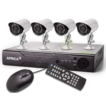 Комплект за видеонаблюдение с 4 камери CCTV