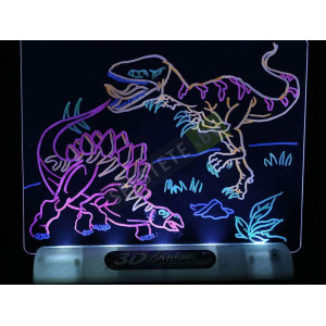 3D Дъска за рисуване с LED светлина