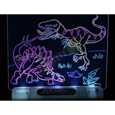 3D Дъска за рисуване с LED светлина