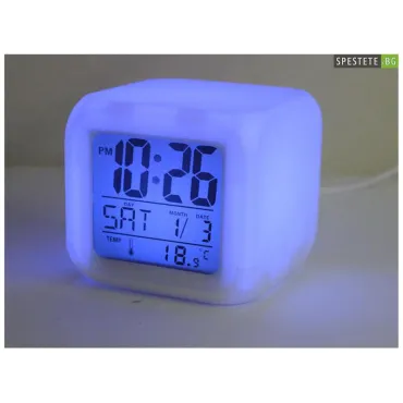 Дигитален LED часовник с аларма