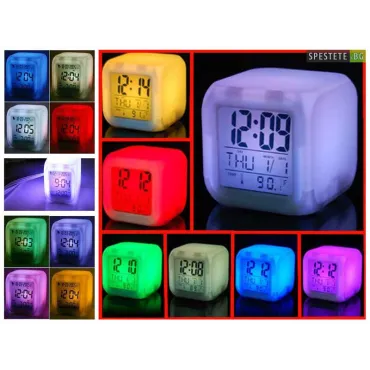 Дигитален LED часовник с аларма