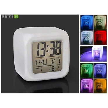 Дигитален LED часовник с аларма