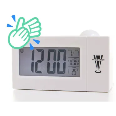 Настолен LCD прожектиращ часовник