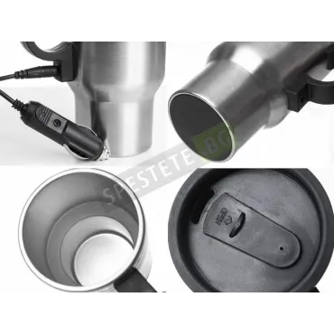 Термо чаша за кола на 12V
