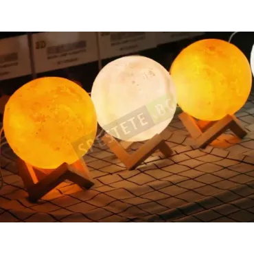 3D дифузер Луна със стойка