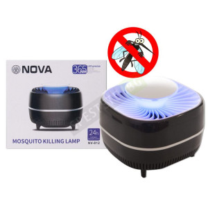 LED лампа против комари и насекоми