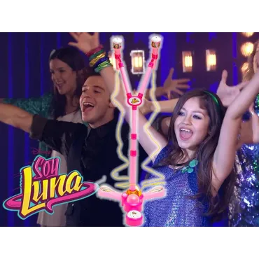 Детски микрофон със стойка Soy Luna
