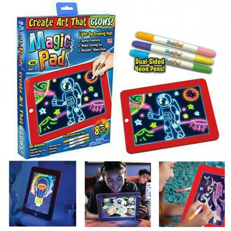 Детски светещ таблет за рисуване Magic Sketch Pad