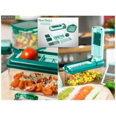 Мултифункционално кухненско ренде Nicer Dicer Fusion